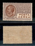 Regno - Posta Aerea - 1928 - 80 Cent (3A - Aerea) - Gomma Integra (112) - Otros & Sin Clasificación