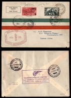 Regno - Posta Aerea - Raccomandata Del Volo Roma Buenos Aires Del 24.1.34 Affrancata Con 5 Lire (58 Aerea) + Complementa - Otros & Sin Clasificación