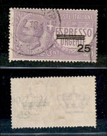 Regno - Espressi - 1917 - 25 Cent Su 40 (3) Usato (200) - Sonstige & Ohne Zuordnung