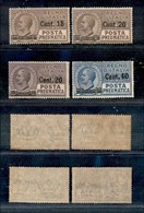 Regno - Posta Pneumatica - 1924/1925 - Soprastampati (4/7) - Serie Completa - Gomma Integra (120) - Other & Unclassified