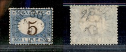 Regno - Segnatasse - 1874 - 5 Lire (13) Usato - Ottimamente Centrato - Other & Unclassified