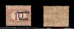 Occupazioni I Guerra Mondiale - Venezia Giulia - 1918 - 10 Cent (2e) Soprastampa A Destra - Gomma Integra (180) - Autres & Non Classés