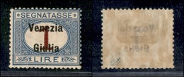 Occupazioni I Guerra Mondiale - Venezia Giulia - 1918 - 1 Lira (7) - Gomma Originale (700) - Andere & Zonder Classificatie