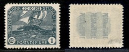 Occupazioni I Guerra Mondiale - Fiume - 1919 - 1 Corona Fondazione Studio (69) - Gomma Integra (275) - Autres & Non Classés
