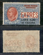 Occupazioni I Guerra Mondiale - Dalmazia - 1922 - 1,20 Lire Su 1,20 (2 - Espressi) - Gomma Originale (400) - Other & Unclassified