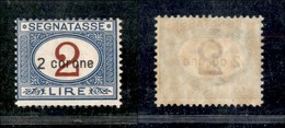 Occupazioni I Guerra Mondiale - Dalmazia - 1922 - 2 Corone Su 2 Lire (3) - Gomma Integra (250) - Other & Unclassified