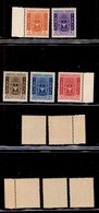 Occupazioni II Guerra Mondiale - Albania - 1940 - Segnatasse (1/5) - Serie Completa - Gomma Integra (1.250) - Other & Unclassified