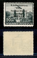 Occupazioni II Guerra Mondiale - Lubiana - 1941 - 20 Din (7 Aerea) - Gomma Integra (275) - Andere & Zonder Classificatie