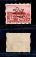 Occupazioni II Guerra Mondiale - Montenegro - 1941 - 2,5 Din (4a Aerea) Con Soprastampa Capovolta - Gomma Itnegra (225) - Other & Unclassified