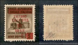 Occupazioni II Guerra Mondiale - Occupazione Jugoslava - 1945 - 20 Cent Su 1 Lira (1b) Con Doppia Soprastampa - Gomma Or - Other & Unclassified