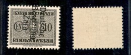 Occupazioni II Guerra Mondiale - Occupazione Tedesca - 1943 - Segnatasse - 40 Cent (6b) Con Soprastampa A Sinistra - Gom - Other & Unclassified