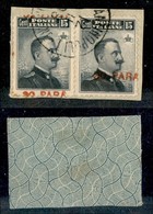 Uffici Postali All'Estero - Costantinopoli - 1908 - 30 Para Su 15 Cent (15ca + 15ec) - Soprastampe Spostate - Due Divers - Autres & Non Classés