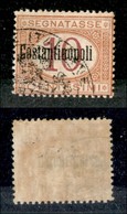 Uffici Postali All'Estero - Costantinopoli - 1922 - Segnatasse - 10 Cent (1) - Gomma Integra (200) - Other & Unclassified