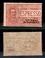 Uffici Postali All'Estero - Tripoli Di Barberia - 1909 - Espressi - 25 Cent (1 Varietà) Con Doppia Soprastampa (una In A - Altri & Non Classificati