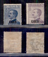 Colonie - Egeo - 1912 - Soprastampati (1/2) - Serie Completa - Gomma Originale (220) - Sonstige & Ohne Zuordnung