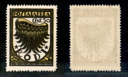 Colonie - Egeo - 1934 - 50 Cent (30 - Aerea) Con Filigrana Lettere Centrali + Corona Diritta - Non Catalogato - Other & Unclassified