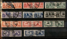 Colonie - Egeo - 1934 - Pacchi Postali (1/11) - Serie Completa Usata (220) - Other & Unclassified