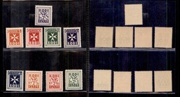 Colonie - Egeo - 1934 - Segnatasse (1/9) - Serie Completa - Gomma Integra (250) - Other & Unclassified