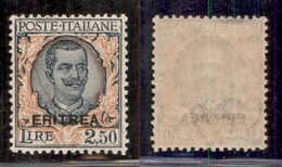Colonie - Eritrea - 1926 - 2,50 Lire Floreale (115) - Gomma Originale - Ottima Centratura (300/900) - Other & Unclassified