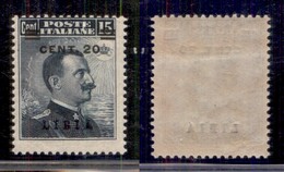 Colonie - Libia - 1916 - 20 Cent Su 15 (17) - Gomma Integra (275) - Other & Unclassified