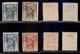 Colonie - Libia - 1926/1929 - Sibilla (54/57) Dent. 11 - Serie Completa - Gomma Originale (240) - Other & Unclassified