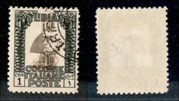 Colonie - Libia - 1930 - 1 Cent Pittorica (58) Usato (di Favore) - Other & Unclassified