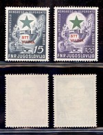 Trieste  - Trieste B - 1953 - Esperanto (90+20 Aerea) - Serie Completa - Gomma Integra (575) - Andere & Zonder Classificatie