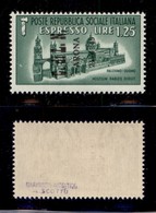 C.L.N. - Arona - 1945 - 1,25 Lire Espresso (16) - Gomma Integra (750) - Andere & Zonder Classificatie