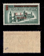 C.L.N. - Barge - 1945 - 1,25 Lire Espresso (18) - Gomma Integra (400) - Andere & Zonder Classificatie