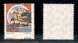 Repubblica - Posta Ordinaria - 1980 - 100 Lire Castelli (Carraro 1128Ea) Con Dentellatura Orizzontale Spostata In Basso  - Andere & Zonder Classificatie
