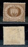 San Marino - Posta Ordinaria - 1877 - 30 Cent (6) - Gomma Postuma (rigommato) - Ben Centrato - Da Esaminare (480 Senza G - Other & Unclassified
