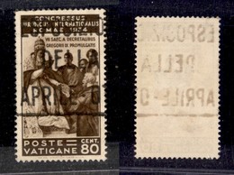 Vaticano - Posta Ordinaria - 1935 - 80 Cent Congresso Giuridico (45) - Usato (60) - Otros & Sin Clasificación