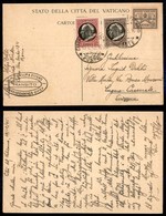 Vaticano - Posta Ordinaria - Intero Postale Da 50 Cent Con Affrancatura Aggiuntiva (94/95) Per Lugano Del 13.12.45 - Autres & Non Classés