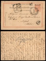 AUSTRIA - Intero Postale 20 Para Su 5 Kreuzer Da Smyrna A Napoli Del 24.12.95 - Other & Unclassified