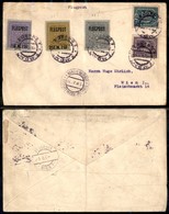 AUSTRIA - Aerogramma Da Lemberg 1 A Vienna Del 5.6.18 (unif. A1/A3+143+147) - Piega Centrale - Andere & Zonder Classificatie