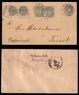 DANIMARCA - Busta Postale Da 4 Ore Con Affrancatura Complementare (22 Coppia + 32 Coppia) Da Korsora Trieste Del 28.9.88 - Other & Unclassified