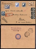 GERMANIA - 1934 – Raccomandata Da Dusseldorf A Roma - Other & Unclassified