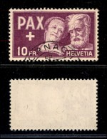 SVIZZERA - 1945 - 10 Franchi Pax (459) - Usato - Autres & Non Classés