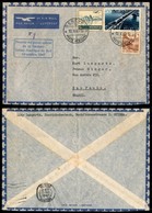 SVIZZERA - 1947 (10 Ottobre) - Primo Volo Swissair Svizzera Sud America - Aerogramma Da Ginevra A San Paolo - Other & Unclassified