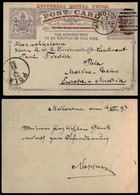 COLONIE INGLESI - Australia - Intero Postale 1 E ½ Cent Soprastampato Da Melbourne A Pola Del 14.7.93 - Other & Unclassified