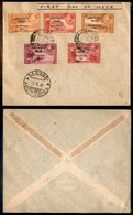 ETIOPIA - Esposizione 1949 (266/270) – Su Busta FDC – Addis Abeba 13.6.49 - Other & Unclassified