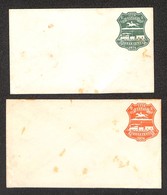 STATI UNITI D'AMERICA - 1876 – Due Buste Postali Nuove - Sonstige & Ohne Zuordnung