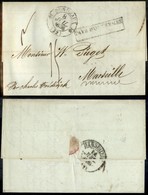 VARIE - St. Thomas 6 Giugno 1838 – Lettera Per Marsiglia – Tassata - Other & Unclassified