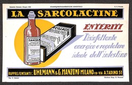 VARIE - La Sarcolactine – Cartoncino Pubblicitario (21x13) - Andere & Zonder Classificatie