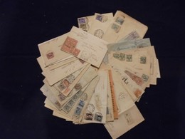 LOTTI E COLLEZIONI - REGNO - 1867/1932 - Interessante Lotto Di 40 Buste E Cartoline Con Affrancature Del Periodo - Da Es - Sonstige & Ohne Zuordnung
