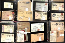 LOTTI E COLLEZIONI - REGNO - PERFIN - 1897/1994 - Collezione Del Periodo Di 194 Buste E Cartoline Con Diverse Affrancatu - Andere & Zonder Classificatie