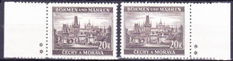 Boheme Et Moravie 1940 Mi 61 (Yv 60 Avec Bdf), (MNH)** - Unused Stamps