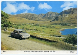 IRELAND : CO. DONEGAL - DUNLEWY, POISONED GLEN (FIAT CAR) (10 X 15cms Approx.) - Donegal