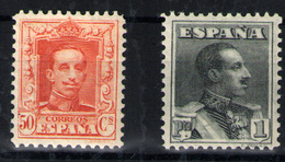 España Nº 320dc Y 321. Año 1922/30 - Unused Stamps
