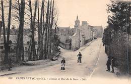 Plouaret      22            Avenue Et Rue De La Gare      (voir Scan) - Plouaret